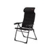 Crespo Chair AP/215 Air Deluxe Compact Black Crespo - UK Camping And Leisure