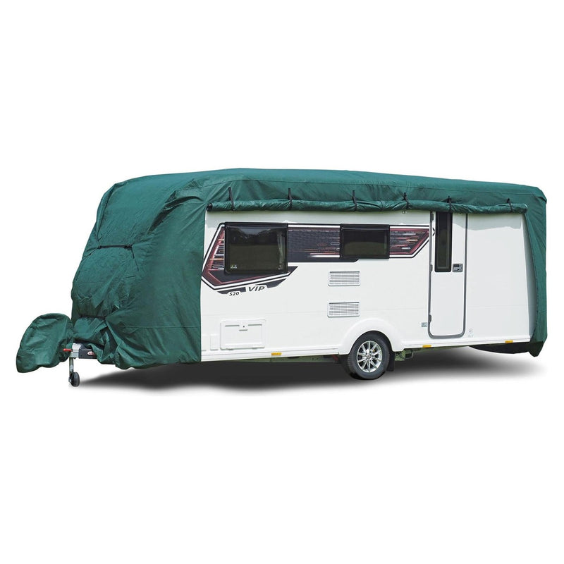 Caravan cover max (XXLarge , 630 - 690cm) green 4346G8 Quest - UK Camping And Leisure