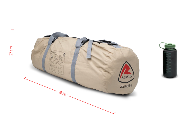 Robens Klondike 6 Berth Poled Tent | breathable, polycotton, shelter, family camping