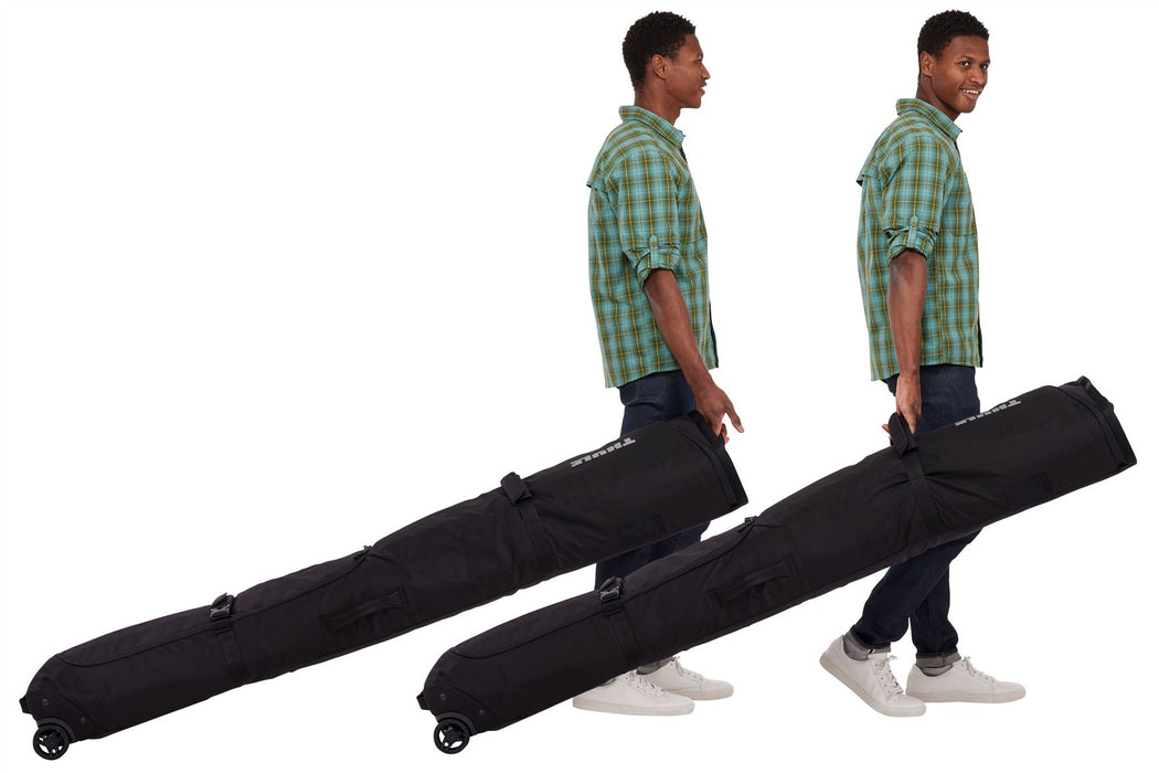 Thule RoundTrip ski roller bag 175 cm Black Thule - UK Camping And Leisure