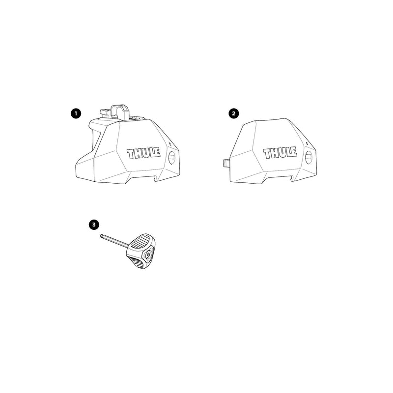 Thule Complete Foot - Evo Fixpoint Spare Part