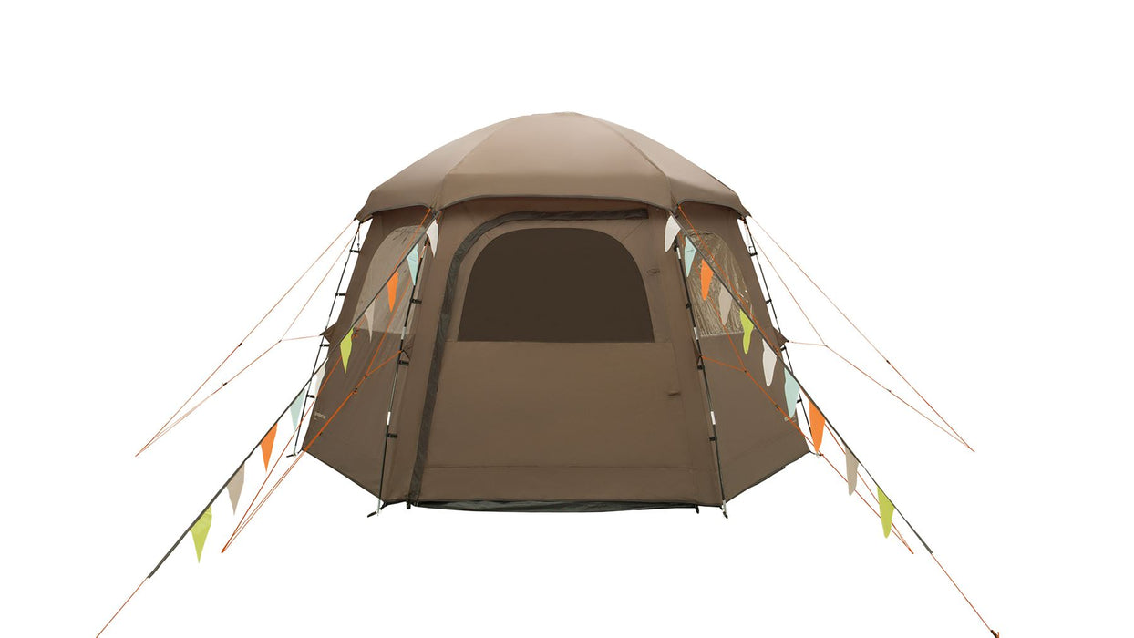 Easy Camp Sandland Yurt Tent Dark Sand 6 Person Easy Camp - UK Camping And Leisure