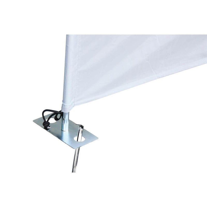 Bo-Camp Windbreak Peg with Plate 30cm 4 Pieces