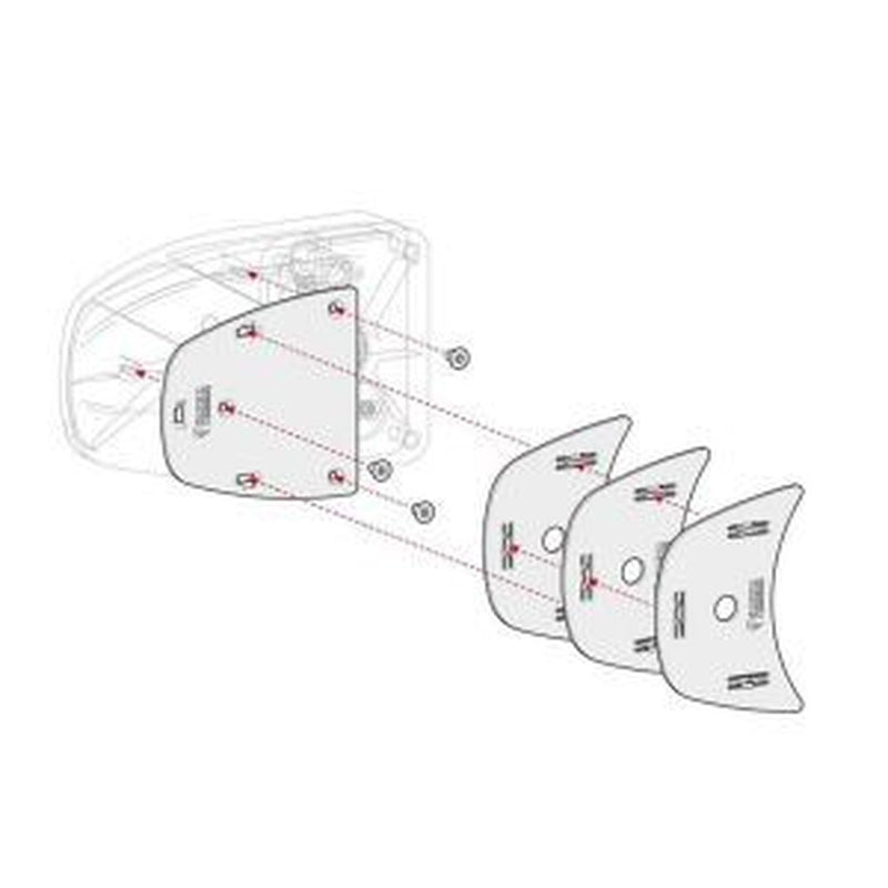 Fiamma Kit Spacer Safe Door Grey 2017> 08230-01G Fiamma - UK Camping And Leisure