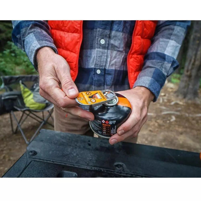 Jetboil CrunchIt Fuel Can Recycling Tool CRUNCH Steel Jetboil - UK Camping And Leisure