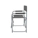 Bo-Camp Director's Chair Steel Grey Bo-Camp - UK Camping And Leisure