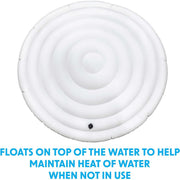 Dellonda 4-6 Person Hot Tub Spa Inflatable Heat Retaining Lid Dellonda - UK Camping And Leisure