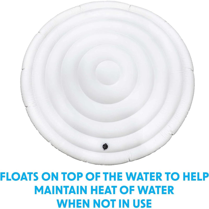 Dellonda 4-6 Person Hot Tub Spa Inflatable Heat Retaining Lid Dellonda - UK Camping And Leisure