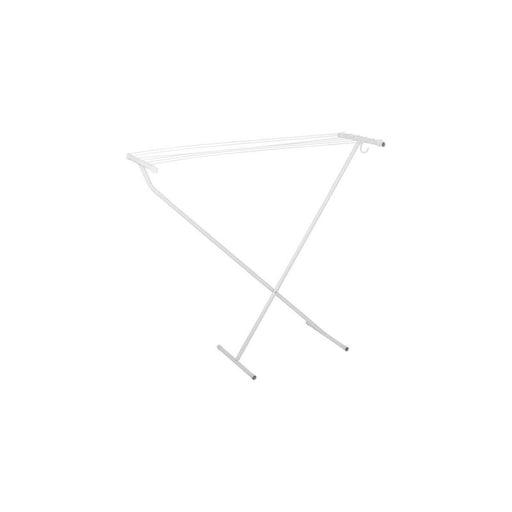 Bo-Camp Drying Rack Compact Steel Scissor Model White 5.5M Bo-Camp - UK Camping And Leisure