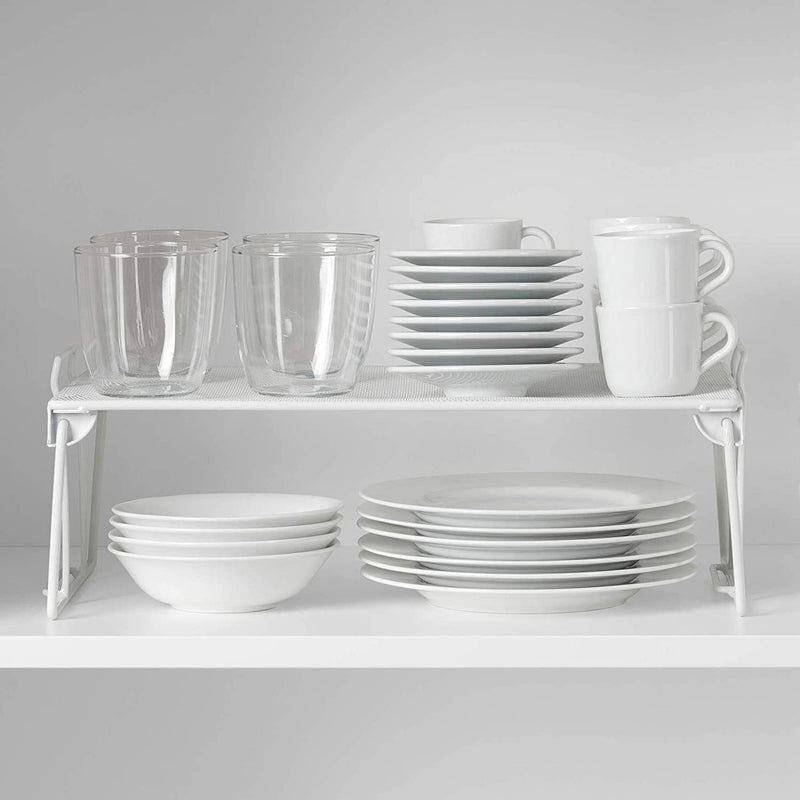 White Stackable Shelf 2092 Rayen - UK Camping And Leisure