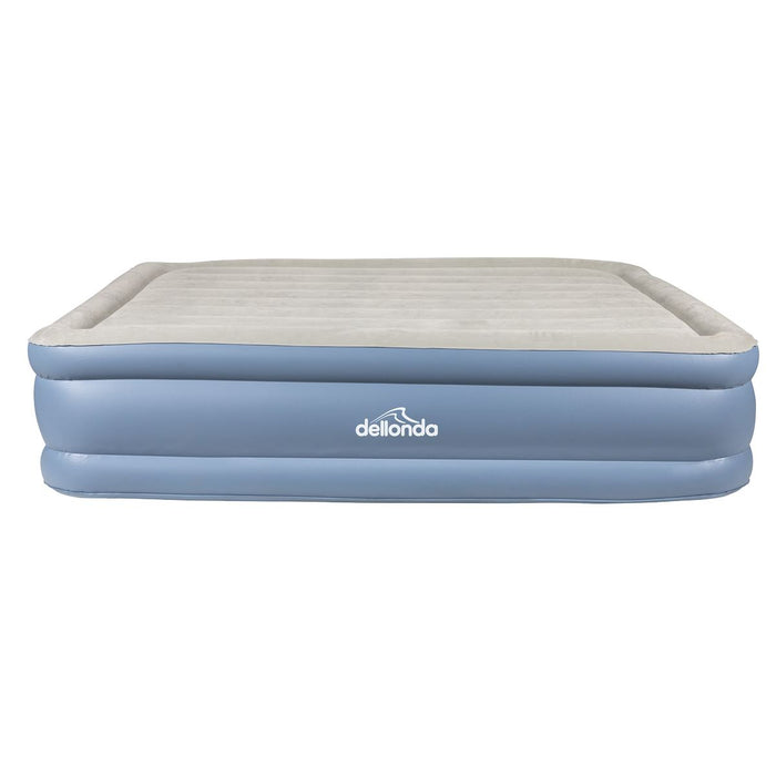 Dellonda Raised Air Bed with Built-in Electric Pump & Storage Bag - Queen Dellonda - UK Camping And Leisure