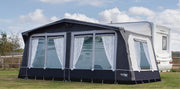 Camping Experience Hampton DL Air Seasonal Caravan Awning - Spacious, Convenient, and Durable | inflatable, annex