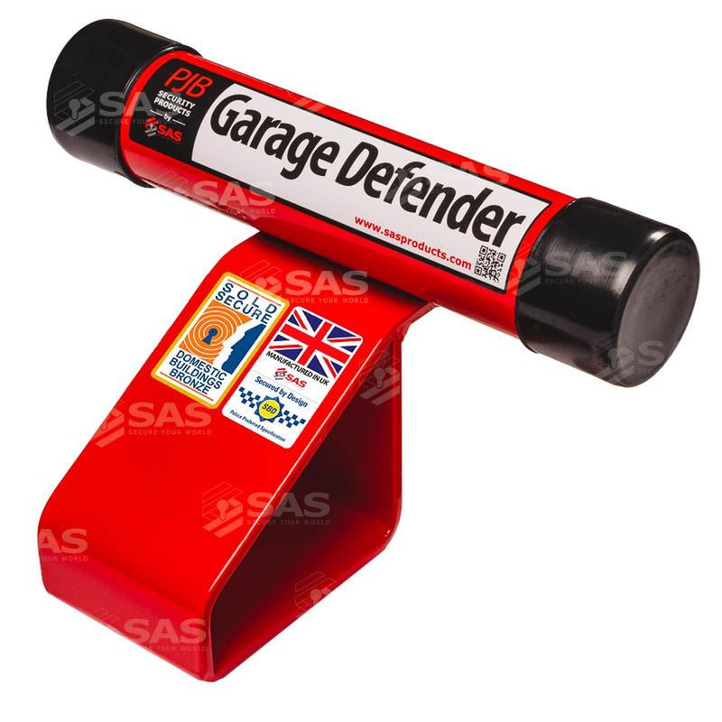 SAS Security Products SAS PJB Garage Defender for Up-and-Over Garage Doors Tarmac / White / Lock Standard - Image 7 of 8 | UK Camping and Leisure