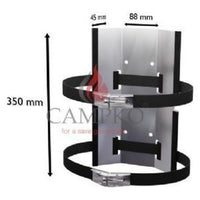 Campko Gas Bottle Holder Set 300Mm Including 2 Straps 107649