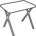 Quest Fleetwood Low Grey Folding Camping Table Quest - UK Camping And Leisure