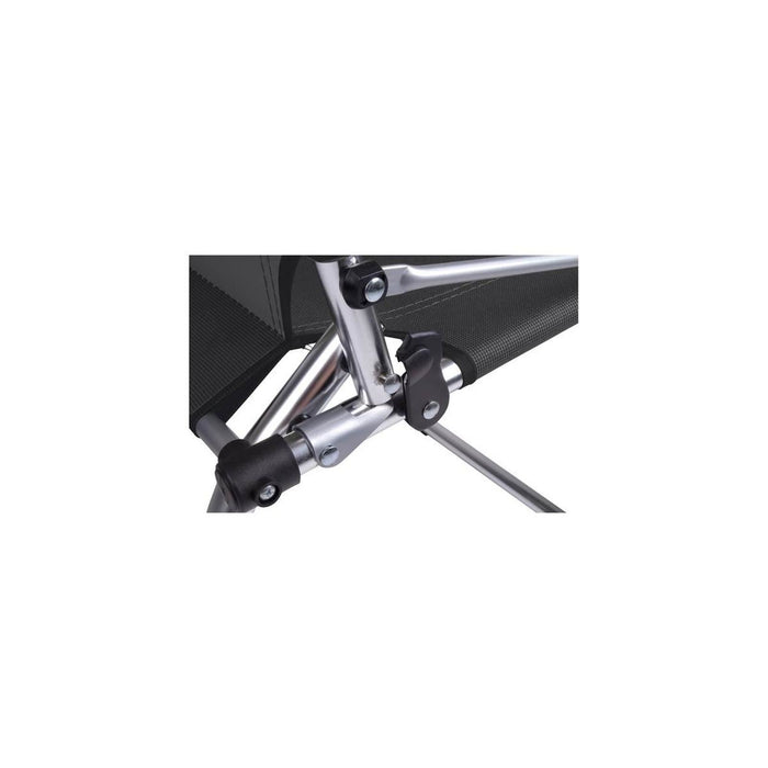 Bo-Camp Beach Chair Copa Rio Beach Aluminium Graphite Bo-Camp - UK Camping And Leisure