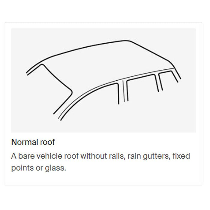 Thule WingBar Edge Roof Bars Black fits Renault Megane E-Tech 2022- SUV 5-dr with Normal Roof Thule - UK Camping And Leisure