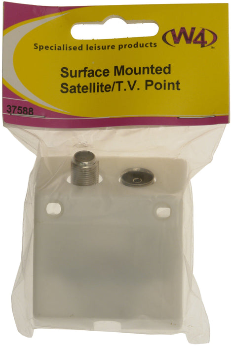 W4 Surface Co-Ax/Satellite Point 37588 (NEW) W4 - UK Camping And Leisure