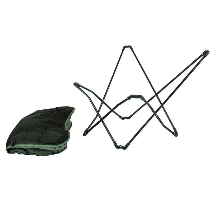 Bo-Camp Industrial Collection Butterfly Chair Himrod Green Bo-Camp - UK Camping And Leisure