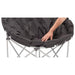 Outwell Casilda Camping Moon Chair Camping Moon Black Folding Outwell - UK Camping And Leisure