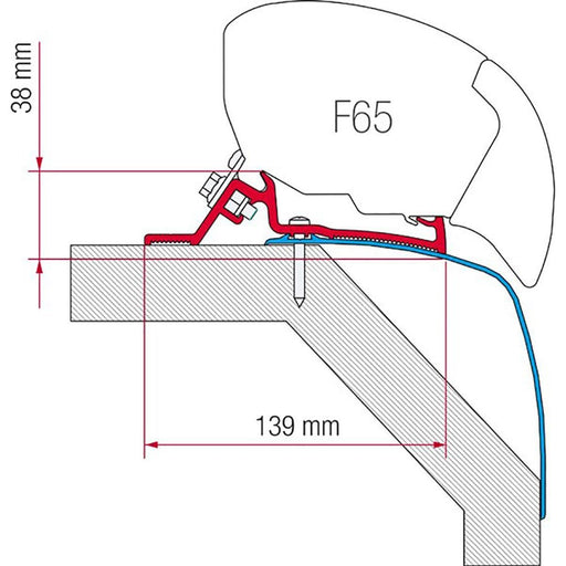 Fiamma Kit for Laika Rexosline F65S Awning Fiamma - UK Camping And Leisure