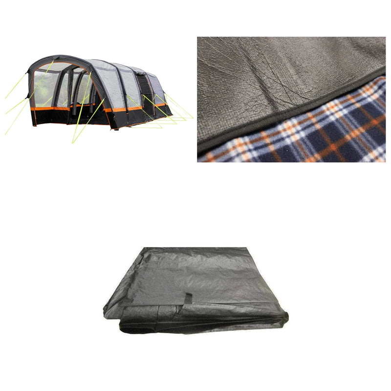 Olpro Blakedown Breeze - 4 Berth Inflatable Air Tent - OL1191 + Loopo / Bundle