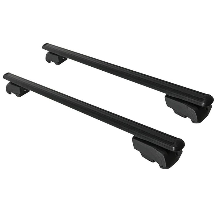 Roof Bars Rack Black Locking fits Ford S-Max 2015- Summit - UK Camping And Leisure