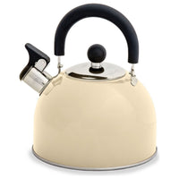 Hamilton cream stainless steel whistling kettle (2L) K0056CR