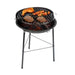 Portable 33cm Round Charcoal BBQ Grill for Outdoor Cooking in Garden or Patio Vivo - UK Camping And Leisure