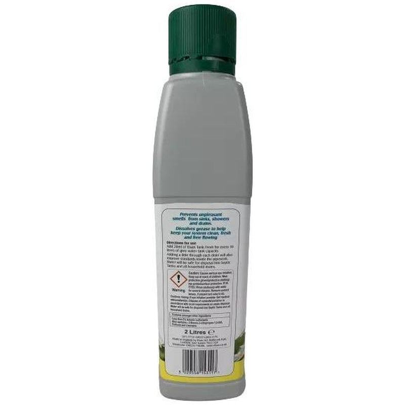 Elsan Grey Water Tank Freshener 2 Litres - Caravan & Motorhome Water Cleaner Elsan - UK Camping And Leisure