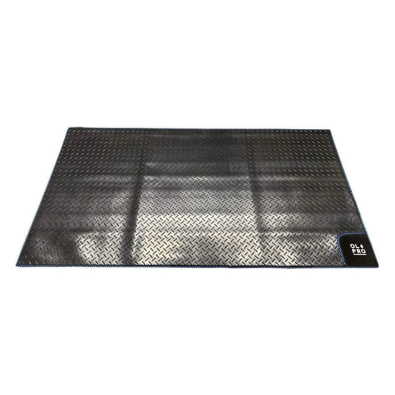Olpro Awning Tunnel Mat 1500mm x 800mm Black Rubber