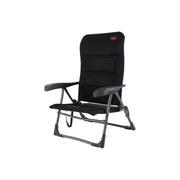 Crespo Beach Chair AP/205 Air Deluxe Black Crespo - UK Camping And Leisure