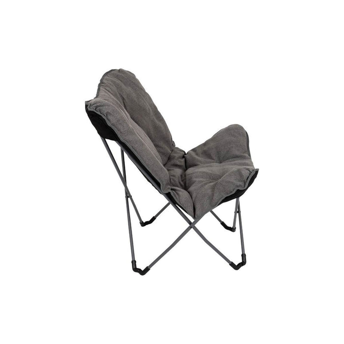 Bo-Camp Urban Collection Butterfly Chair Grainger L Grey Bo-Camp - UK Camping And Leisure