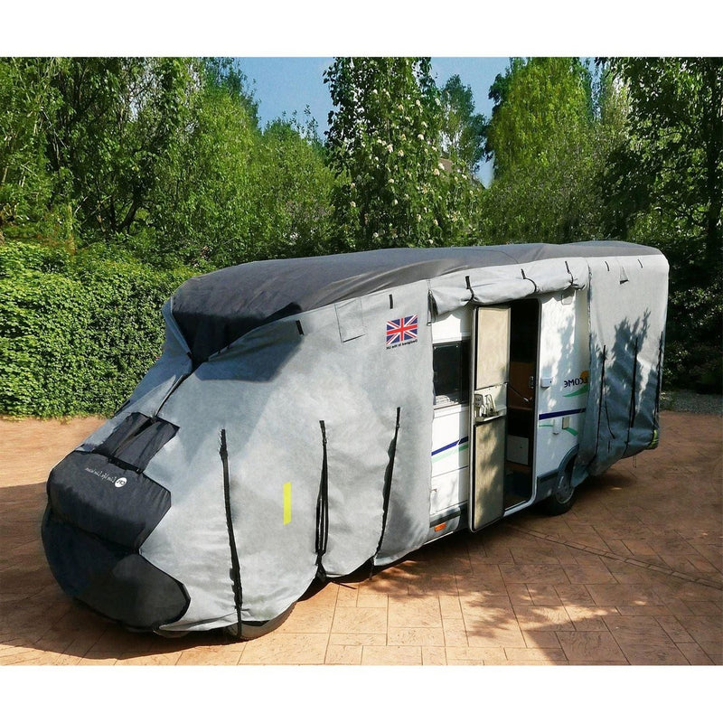Motorhome Cover 4 Ply Premium Waterproof Breathable From 7.0M To 7.5M Crusader - UK Camping And Leisure