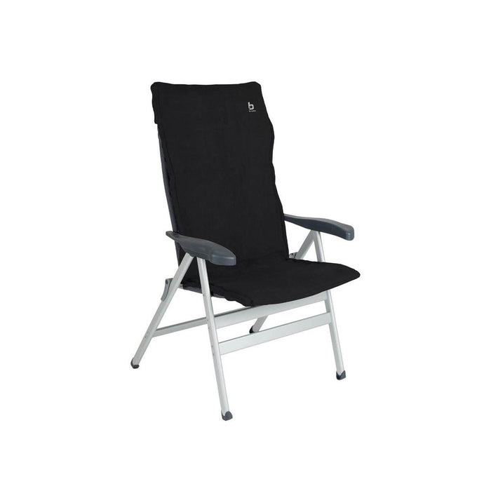 Bo-Camp Chair Cover M Universal Padded Terry Cloth Anthracite Bo-Camp - UK Camping And Leisure