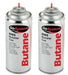 2x Go System Aerosol Butane Refill Gas Cartridge 144g Go System - UK Camping And Leisure