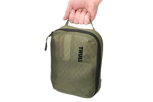 Thule compression packing cube compression packing cube small soft green Thule - UK Camping And Leisure