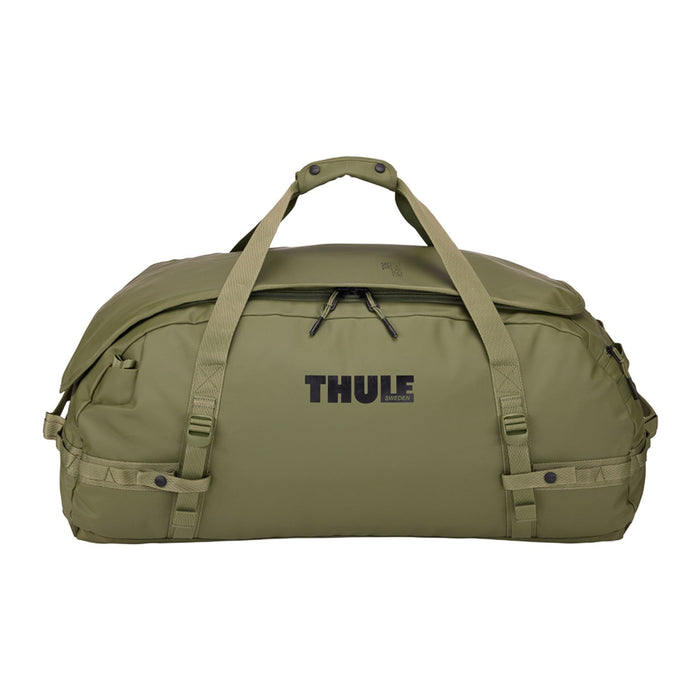 Thule Chasm 90L duffel bag olivine green Thule - UK Camping And Leisure