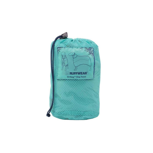 Ruffwear Dirtbag Dog Drying Towel Aurora Teal (Medium) Ruffwear - UK Camping And Leisure