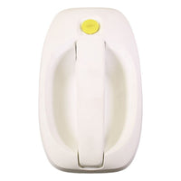 Smart External Lock White (Left Hand) Caravan/Motorhome Part