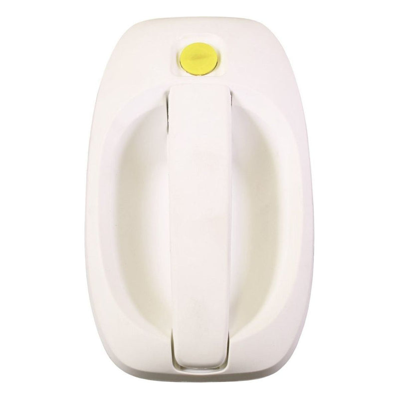 Smart External Lock White (Left Hand) Caravan/Motorhome Part Nova - UK Camping And Leisure