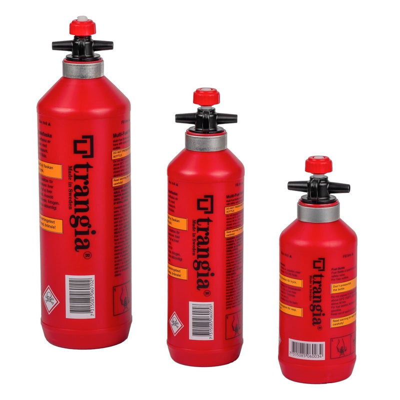 Trangia 0.3 litre Trangia Fuel Bottle - Red Red Trangia - UK Camping And Leisure