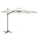 Dellonda Cantilever Parasol with 360 Rotation, Tilt & Cover 3m - Cream Dellonda - UK Camping And Leisure