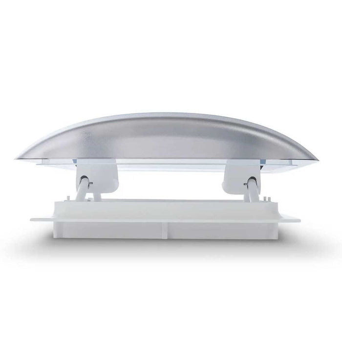 MPK VisionVent S Pro 280x280mm Vented Rooflight Signal White 46-72mm MPK - UK Camping And Leisure
