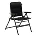 Travellife Barletta Recliner Comfort M Black 2129980 Travellife - UK Camping And Leisure