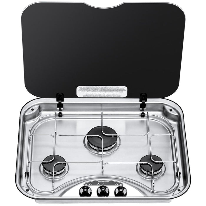 Thetford Series 345 Rectangular Hob with Shut Off Lid Thetford - UK Camping And Leisure