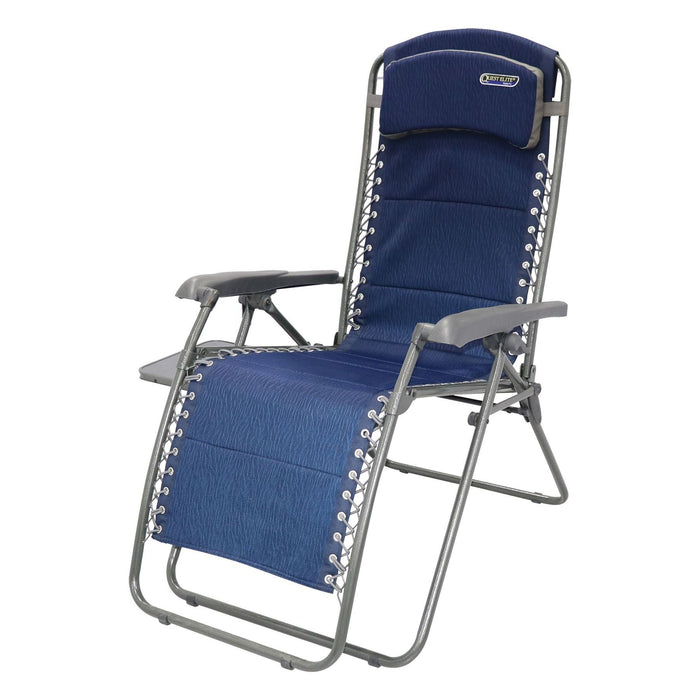 Ragley Pro Relax chair with side table F1303 Quest - UK Camping And Leisure