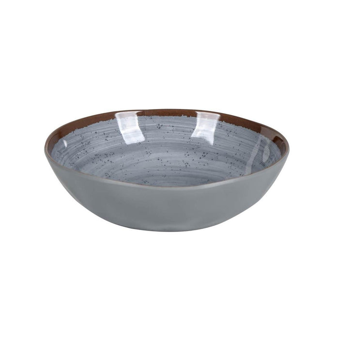 Bo-Camp Tableware Halo Melamine 12 Pieces Grey Bo-Camp - UK Camping And Leisure