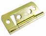 W4 Flush Hinge 11/2" Brass (2) 37844 W4 - UK Camping And Leisure
