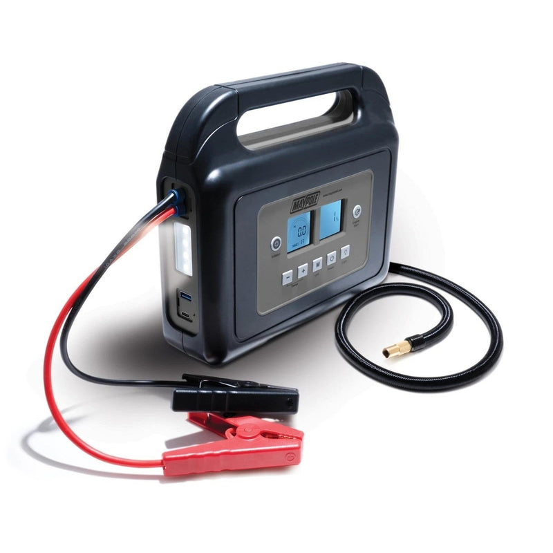 Maypole 800A Lithium Ion Car Jump Start Power Pack & Tyre Compressor - MP7435
